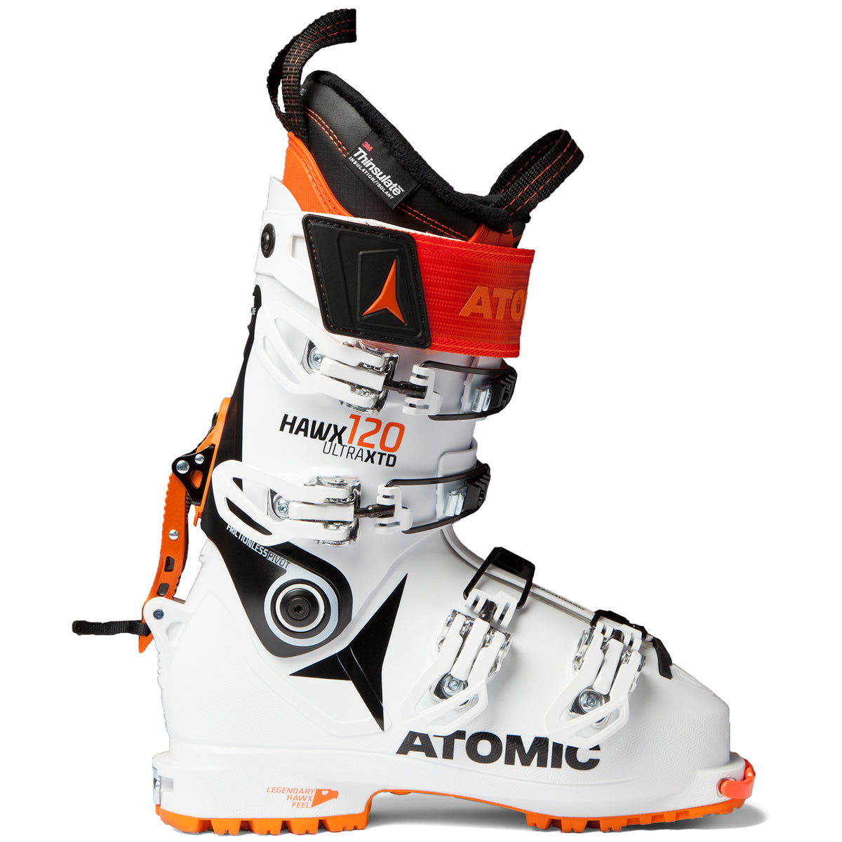Atomic Hawx Ultra XTD 120 Alpine Touring Ski Boots 2019 White/Black/Orange