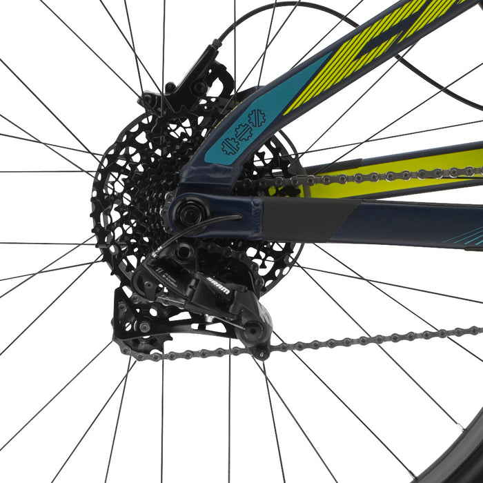Devinci Troy NX Complete Mountain Bike 2018 Matte Navy/Green