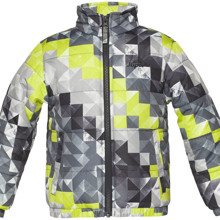 Jupa Emil Jacket - Little Boys' Luminary Lime Print