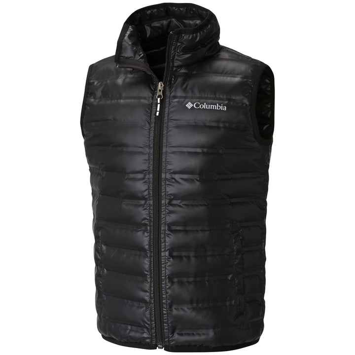 Columbia Flash Forward™ Down Vest - Kids' Black Front View