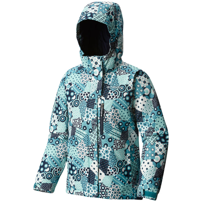 Columbia Magic Mile™ Jacket - Girls' Pacific Rim Patchwork Print Detail 1 View