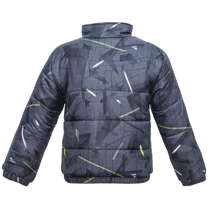 Jupa Ethan Jacket - Little Boys' Gray Pinstripe Print