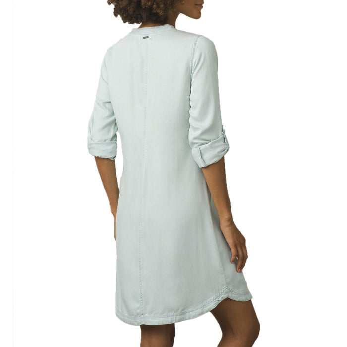 Prana Aliki Shirt Dress - Women's White Wash