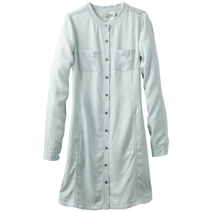 Prana Aliki Shirt Dress - Women's White Wash