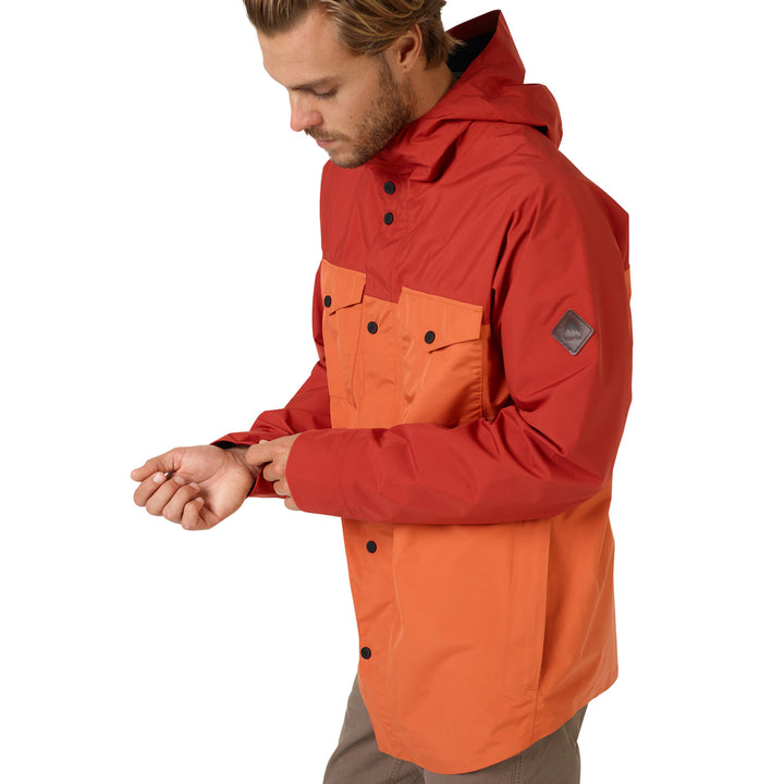 Burton GORE-TEX® Packrite Shacket Mango/Bosa Nova Side View