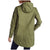 Burton Flare Parka Jacket - Women's Clover/Forest Night Back View