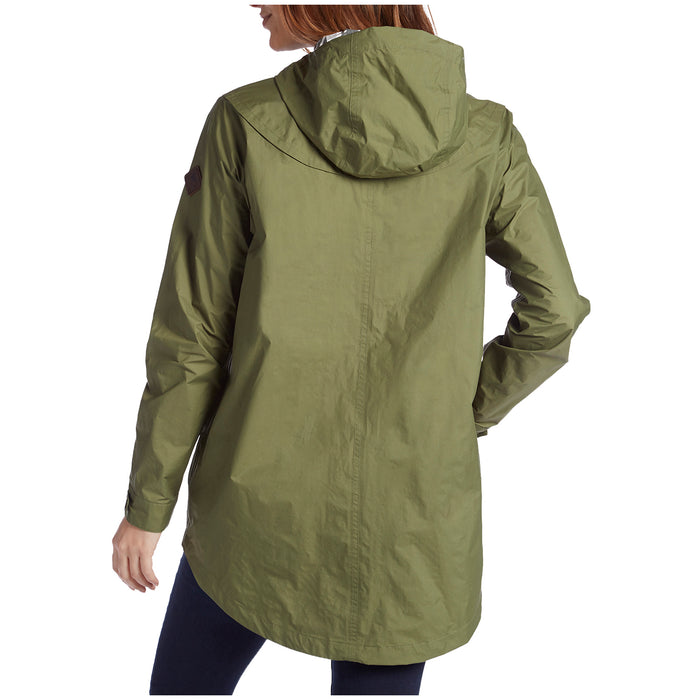 Burton Flare Parka Jacket - Women's Clover/Forest Night Back View