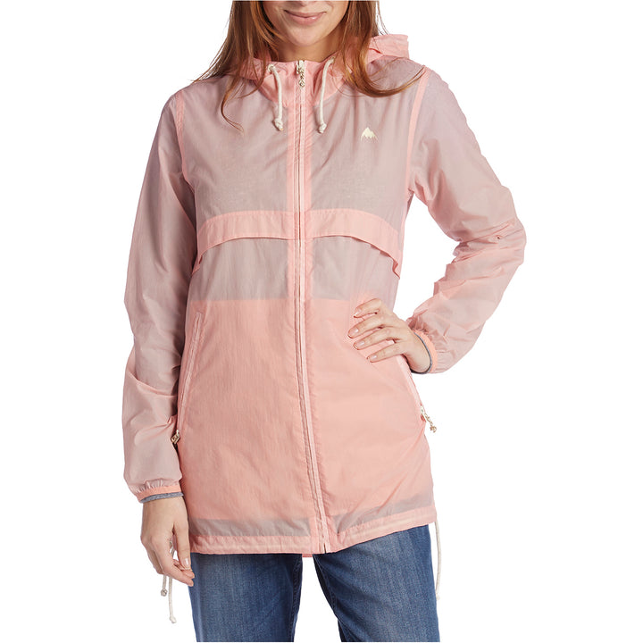 Burton Hazlett Packable Jacket - Women's Rose Quartz Technicolor Front View