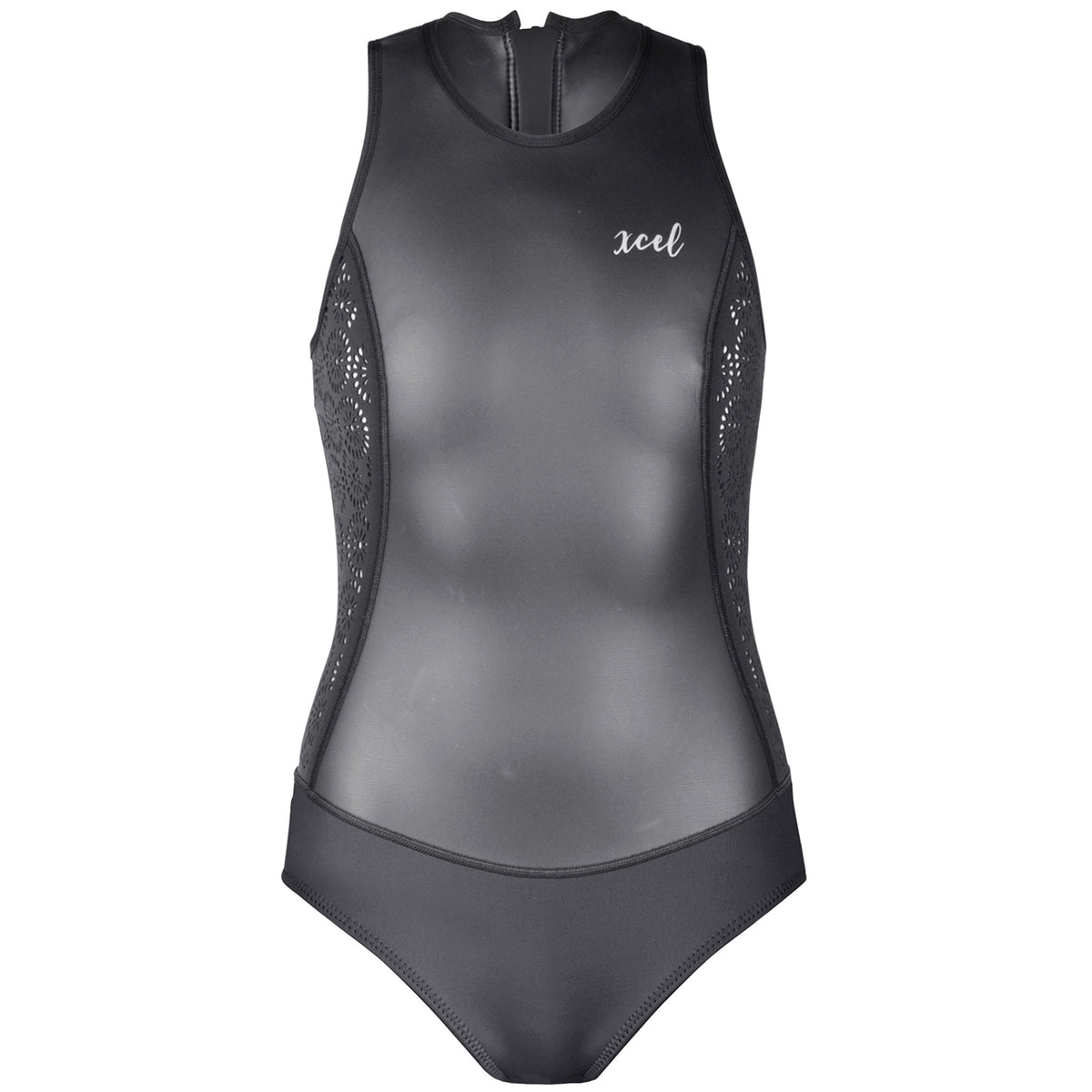 XCEL Karen Laser Cut 2mm Back Zip Shorty Wetsuit - Women's Black