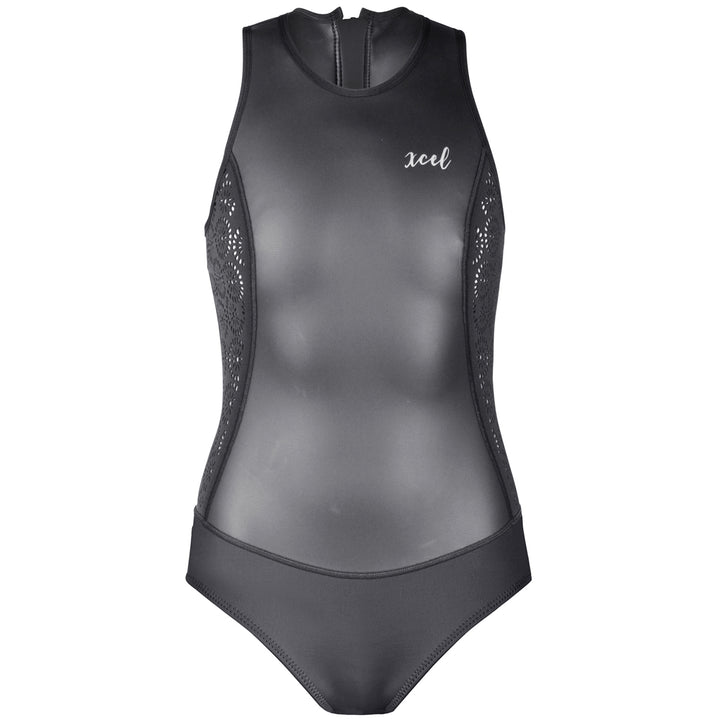 XCEL Karen Laser Cut 2mm Back Zip Shorty Wetsuit - Women's Black
