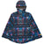 Herschel Supply Co. Poncho Windbreaker - Women's Zig Zag Black