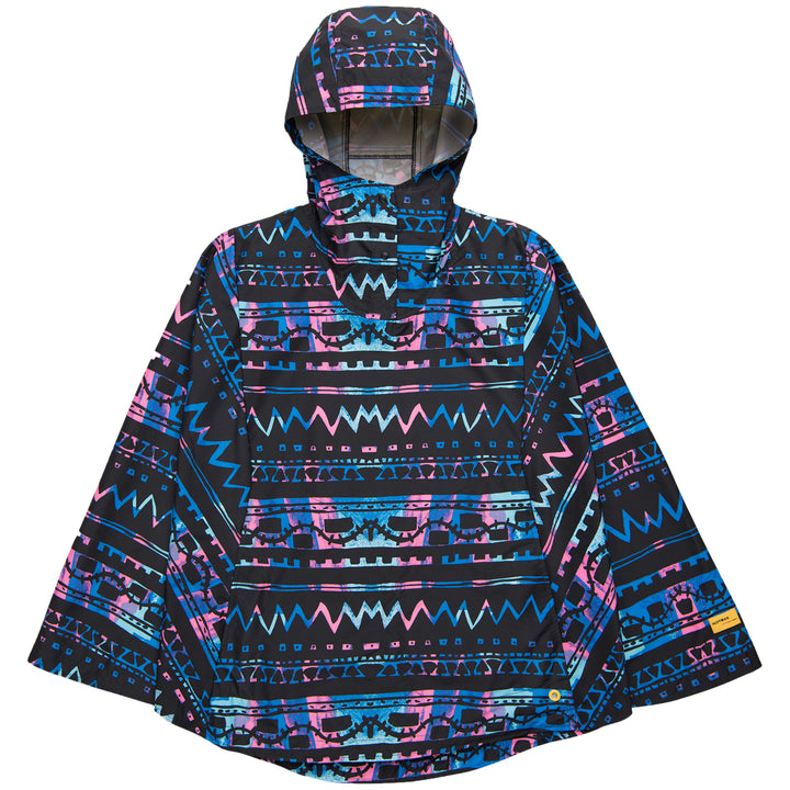 Herschel Supply Co. Poncho Windbreaker - Women's Zig Zag Black