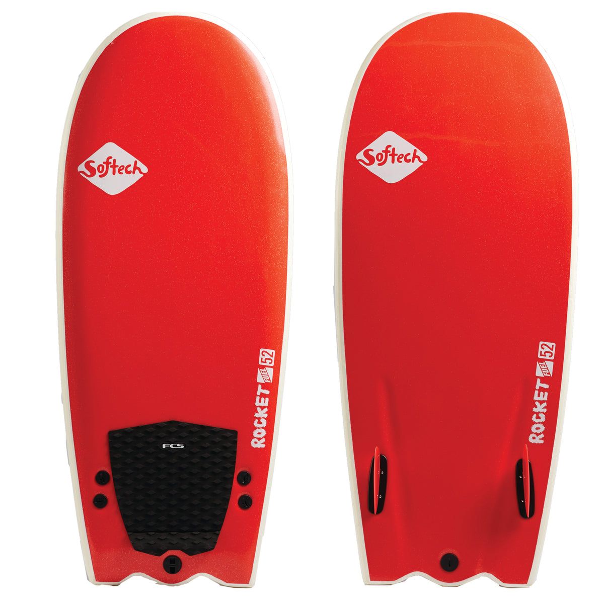 Softech Rocket Fuel 52'' Surfboard Guava Red