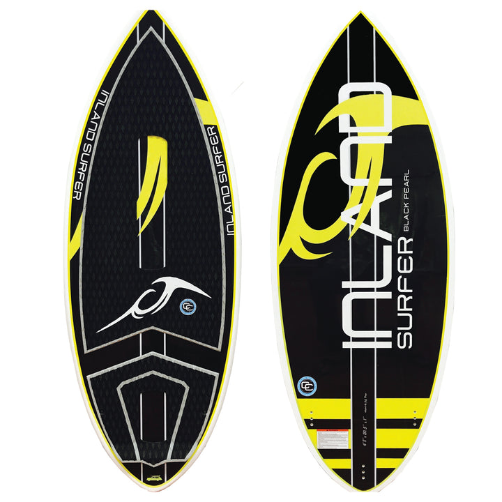 Inland Surfer Black Pearl Skim Wakesurf Board 2018