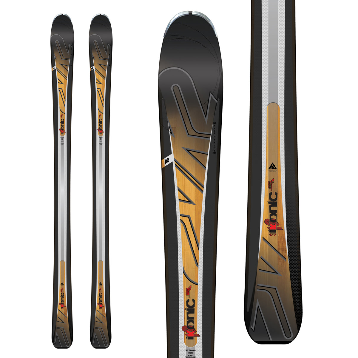 K2 iKonic 85 Ti Skis 2015