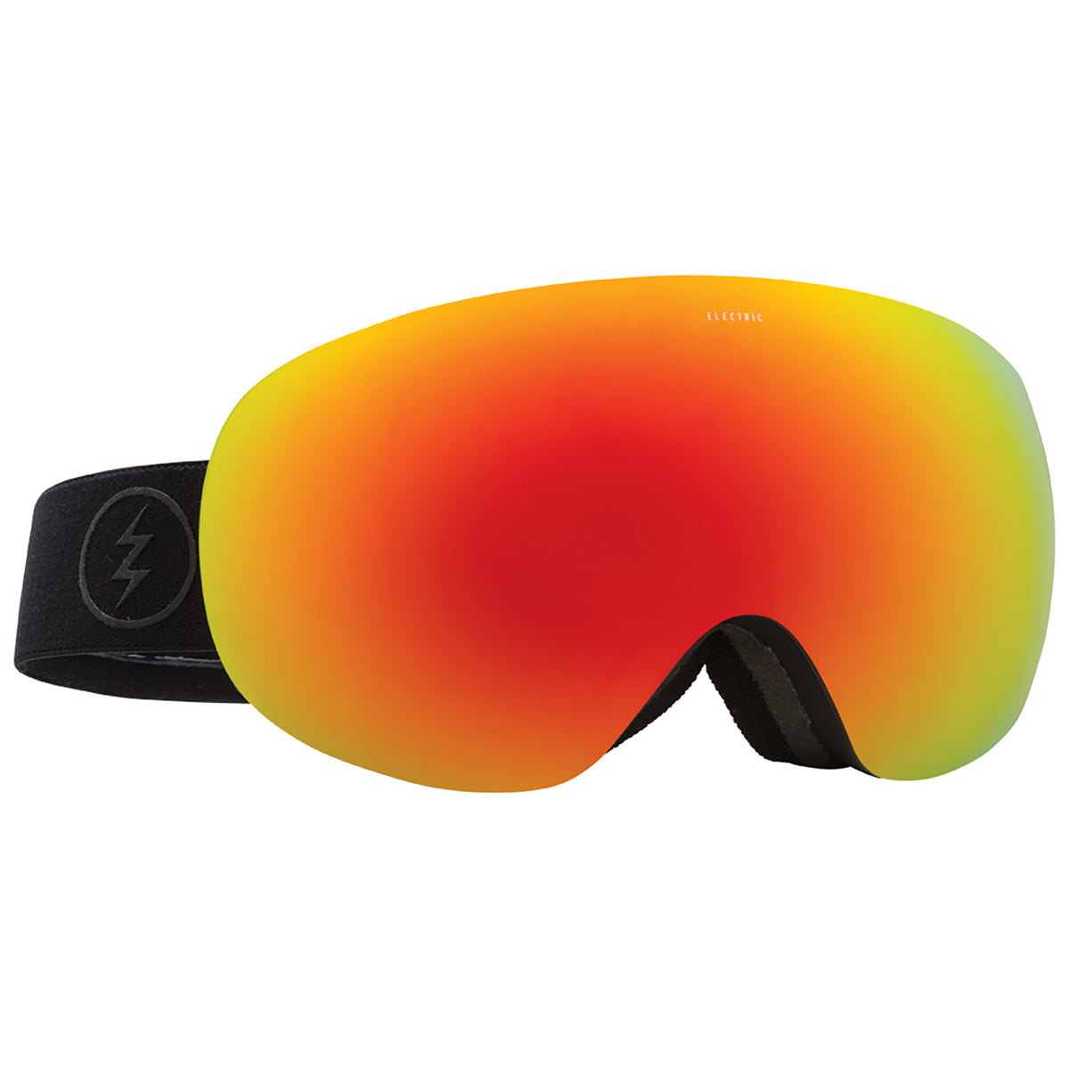 Electric EG3.5 Goggles Matte Black/Brose/Red Chrome + Light Green