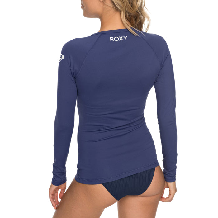 Roxy Surf Long Sleeve Rashguard - Women's Deep Cobalt