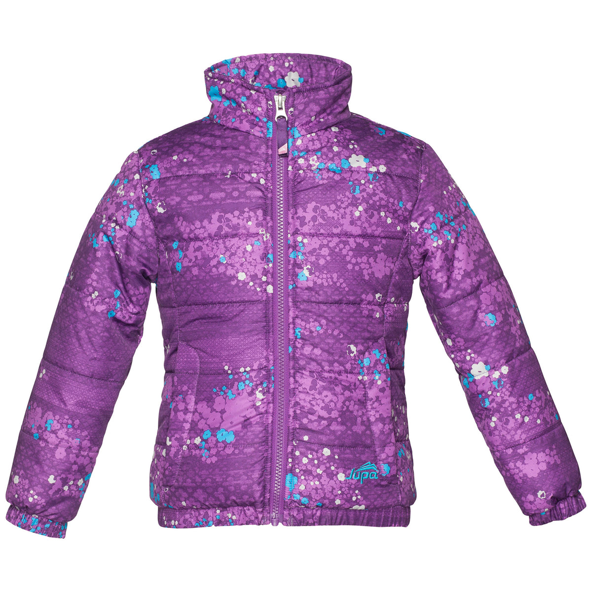Jupa Elsa Jacket - Little Girls' Electrique Mauve Print