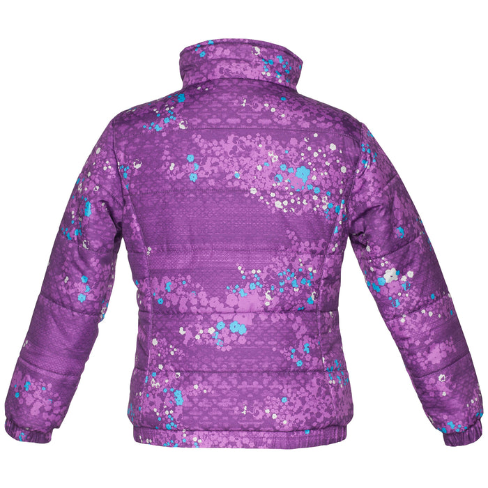 Jupa Elsa Jacket - Little Girls' Electrique Mauve Print