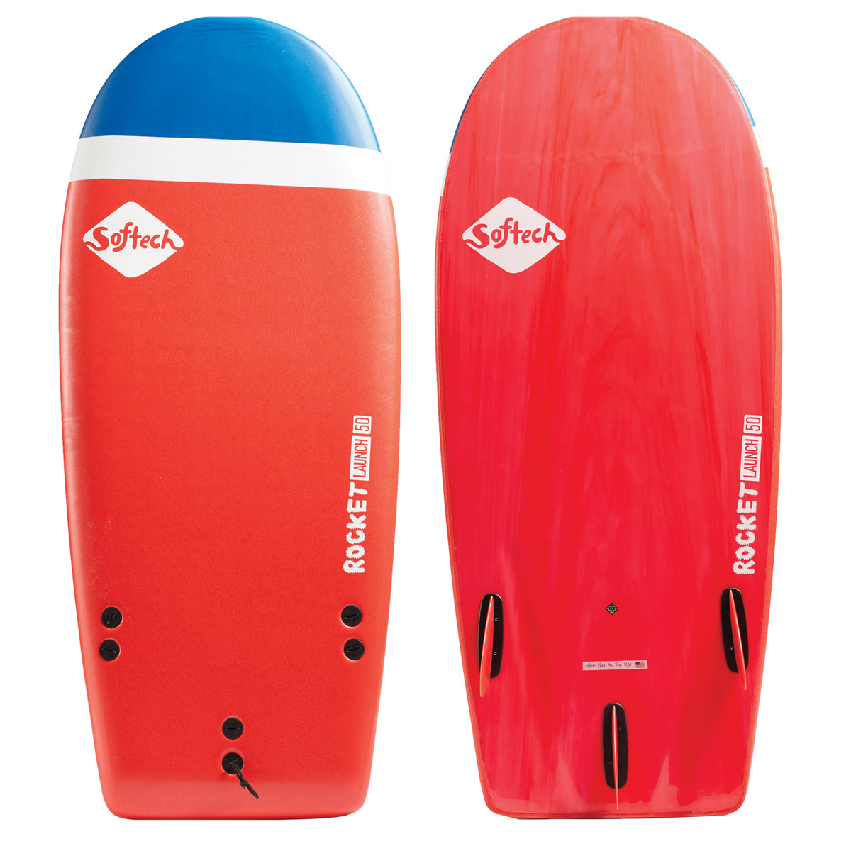 Softech Rocket Launch 50'' Surfboard Red