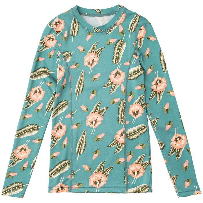 RVCA South Swell Rashguard - Women's Blue