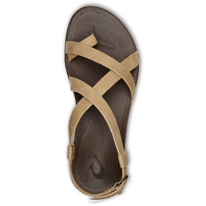 Olukai 'Upena Sandals - Women's Golden Sand/Golden Sand