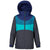 Burton Hart Jacket - Girls' Denim/Spellbound/Jaded/Everglade