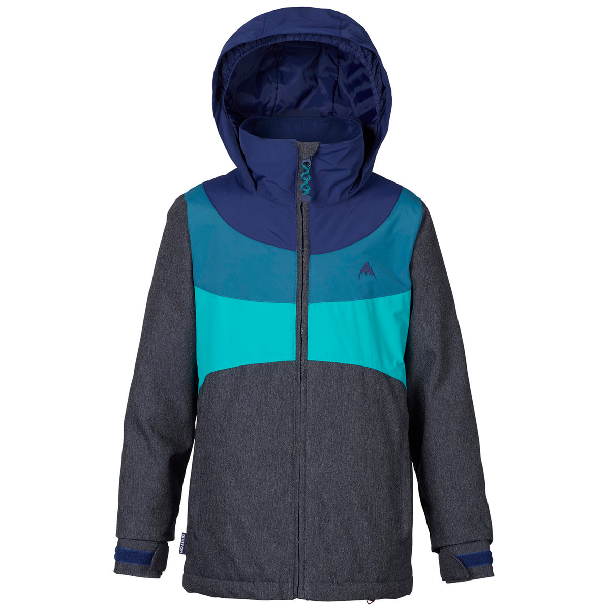 Burton Hart Jacket - Girls' Denim/Spellbound/Jaded/Everglade