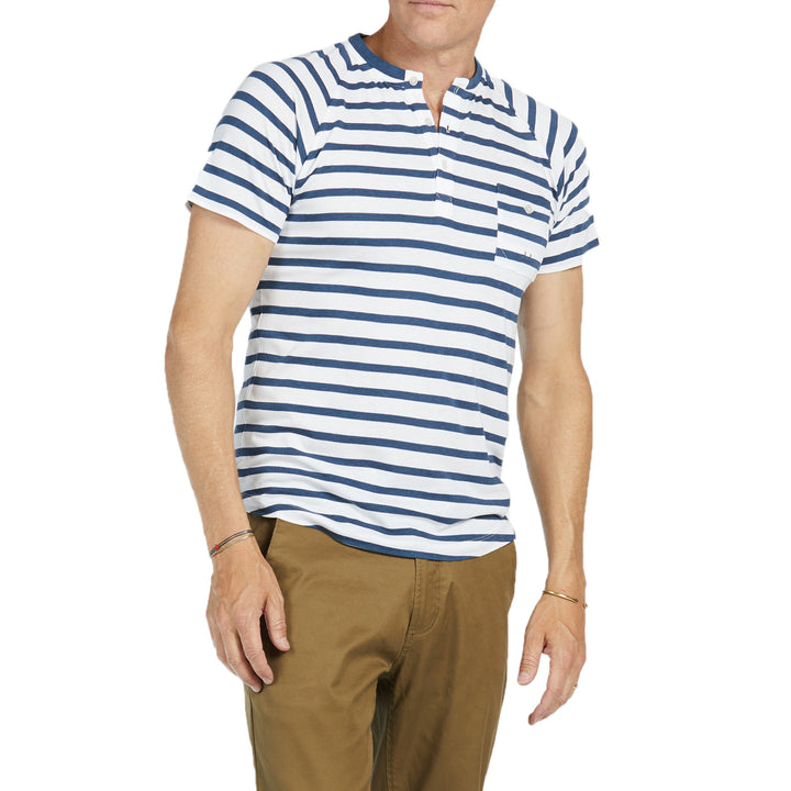 SLVDR Gaugh Henley Shirt Indigo