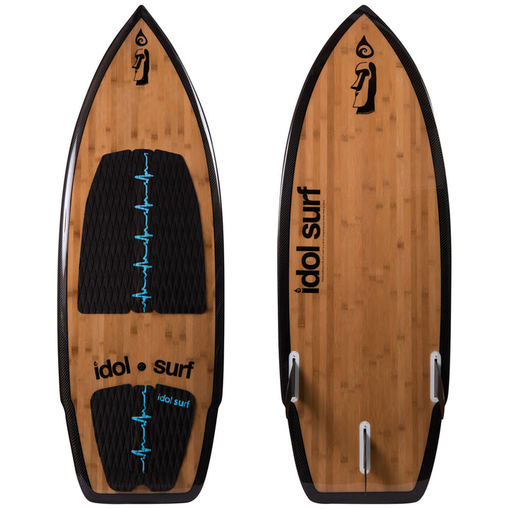 Idol Surf Tonka Kahuna LE Bamboo Wakesurf Board 2018