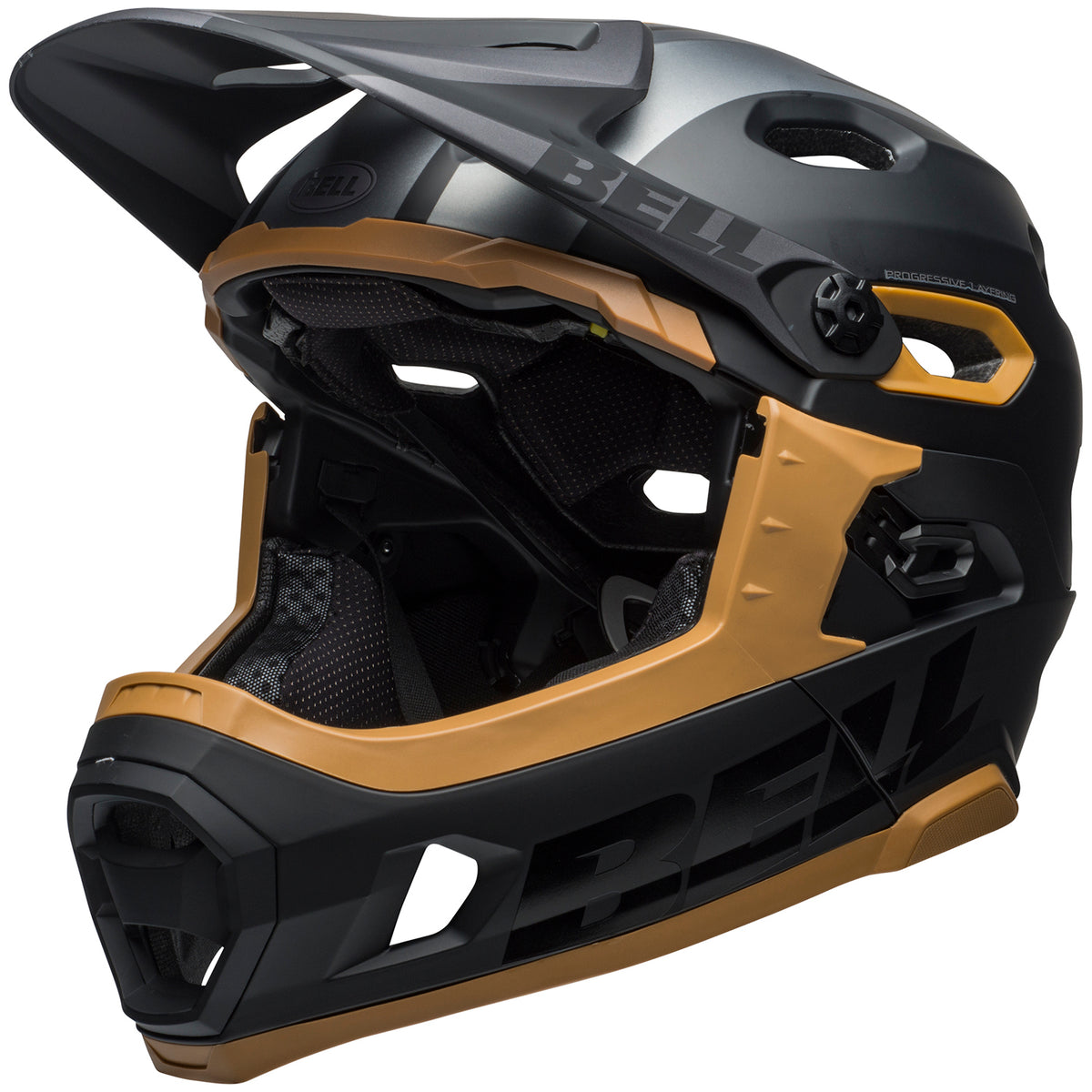 Bell Super DH MIPS Bike Helmet Matte/Gloss Black/Gum