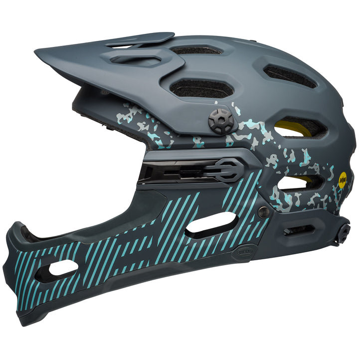 Bell Super 3R MIPS Joy Ride Bike Helmet - Women's Matte/Gloss Lead Stone