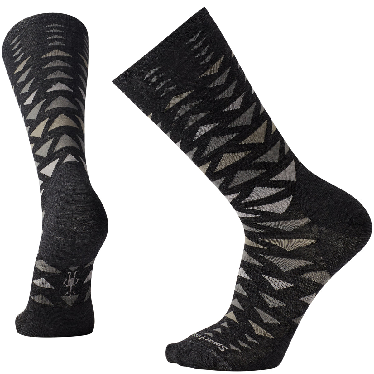 Smartwool Burgee Crew Socks Charcoal Heather