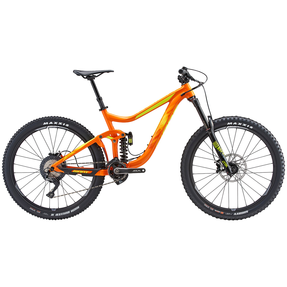 Giant Reign SX Complete Mountain Bike 2018  Orange/Neon Yellow
