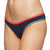Tavik Jayden Moderate Color Blocked Bikini Bottoms - Women's Evening Blue/Hibiscus
