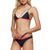Tavik Jayden Moderate Color Blocked Bikini Bottoms - Women's Evening Blue/Hibiscus