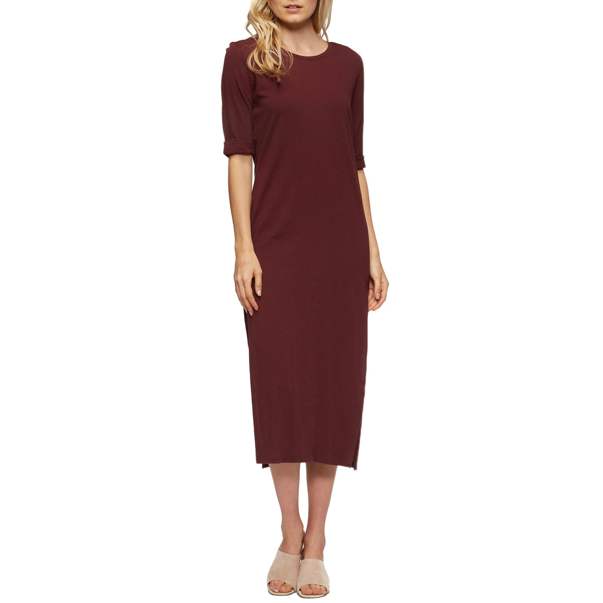 Tavik Pia Midi Dress - Women's Vintage Rosewood