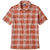 Patagonia Steersman Short-Sleeve Shirt Ascent Plaid: Canyon Brown