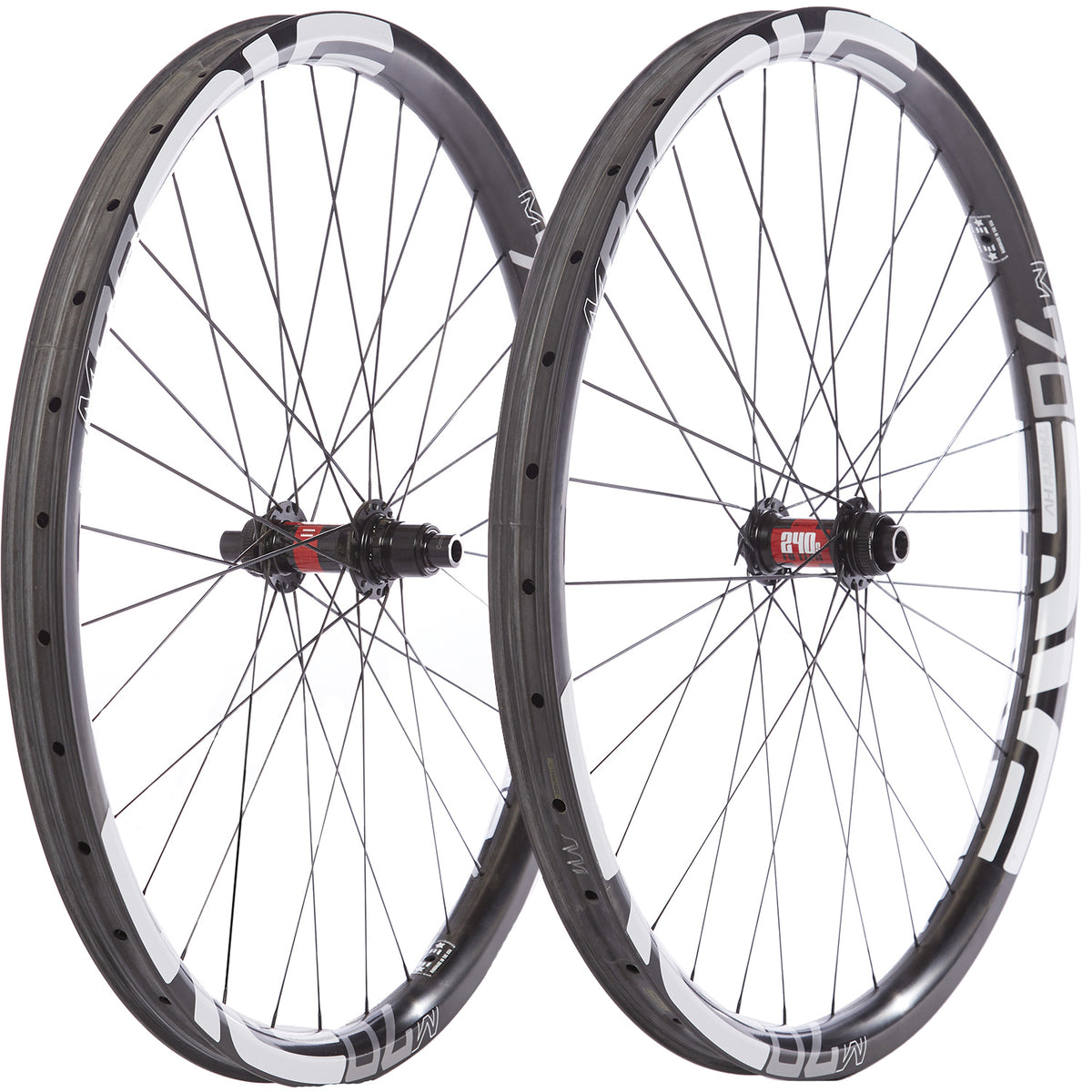 ENVE M70 Forty HV Carbon Wheelset - 27.5" Carbon/White