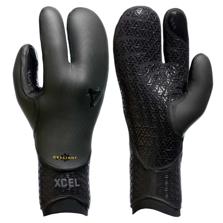 XCEL 5mm Drylock TDC 3 Finger Gloves