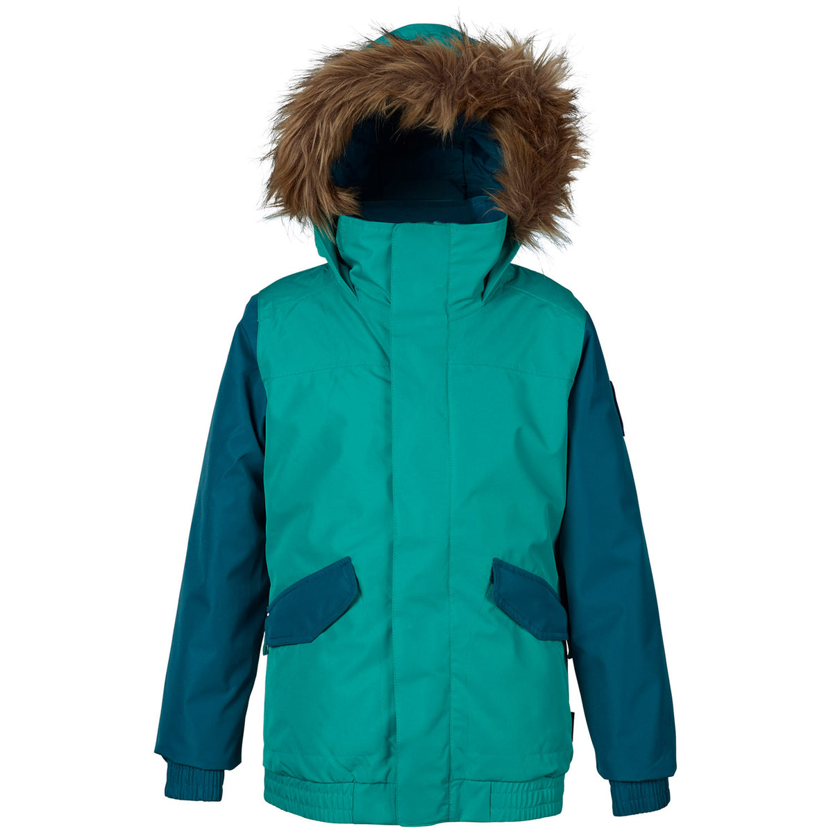 Burton Whiply Bomber Jacket - Girls' Everglade/Jaded