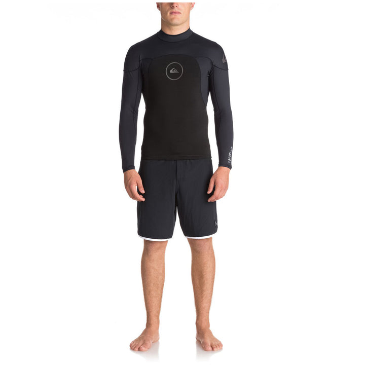 Quiksilver 1mm Syncro Neoshirt Long Sleeve Jacket Black