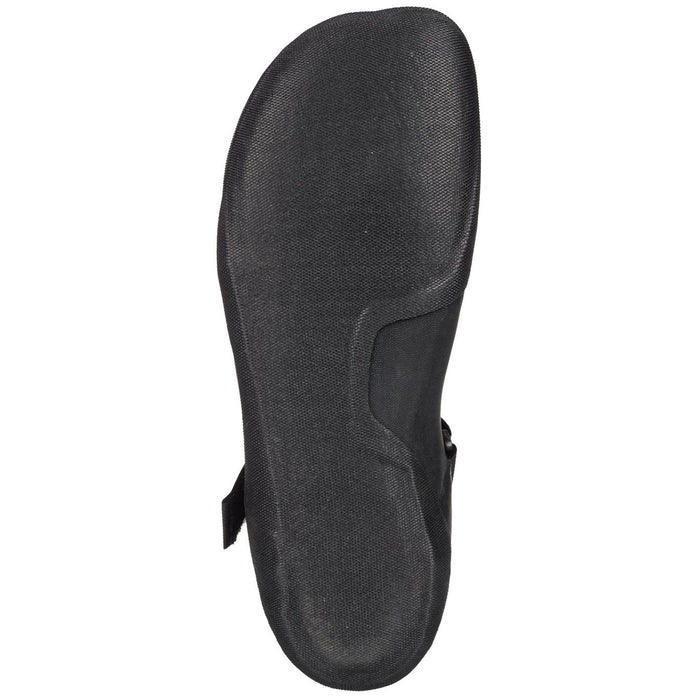 Quiksilver 5mm Syncro Round Toe Booties Black