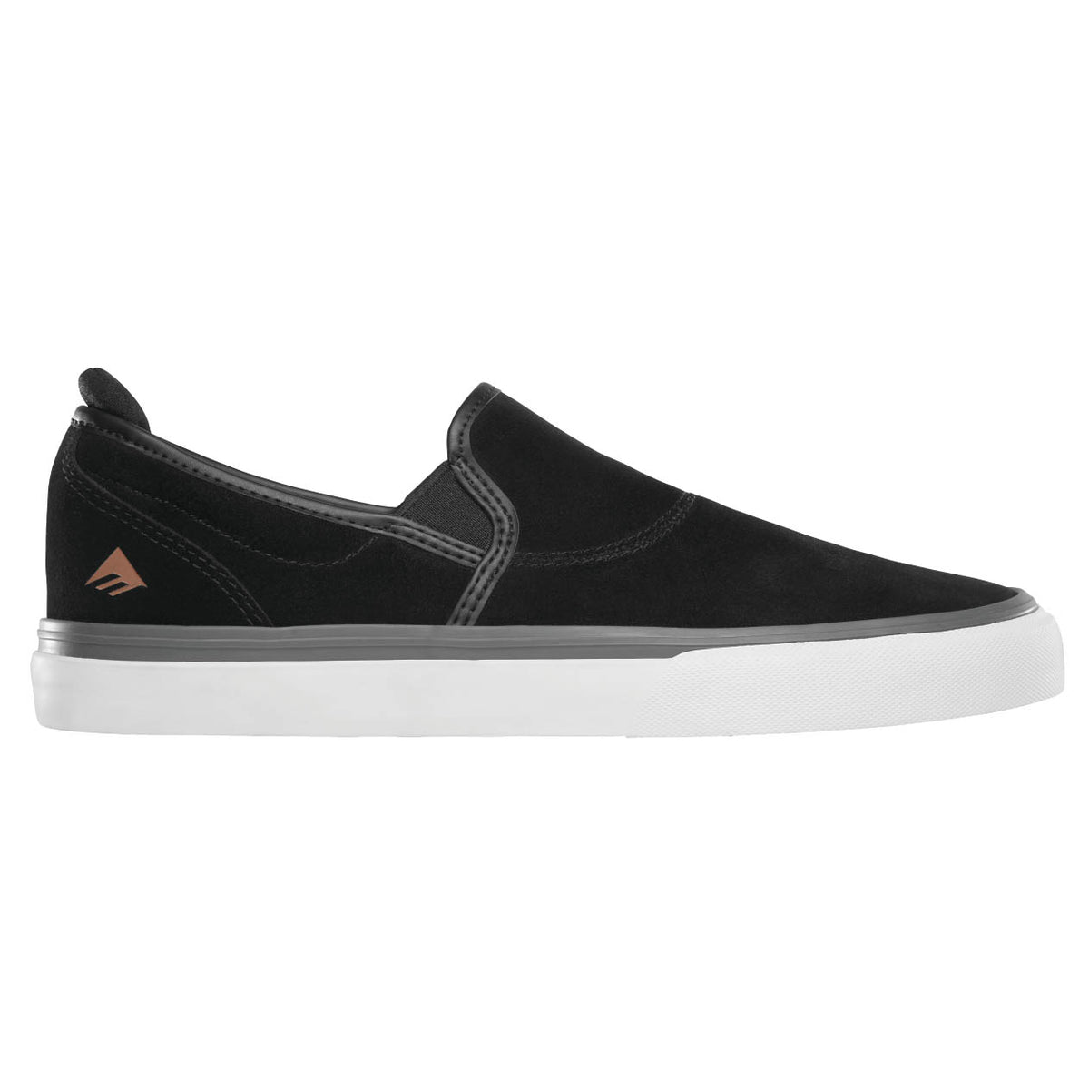 Emerica Wino G6 Slip-On Shoes Black/Grey/White