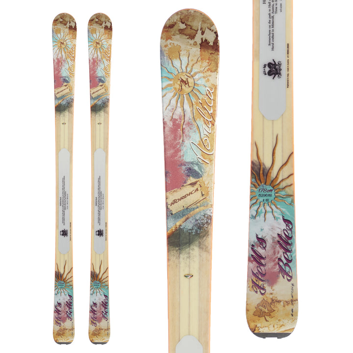 Nordica Hell's Belles Skis - Women's 2013 Sand