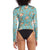 RVCA South Swell Rashguard - Women's Blue