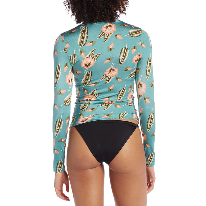 RVCA South Swell Rashguard - Women's Blue