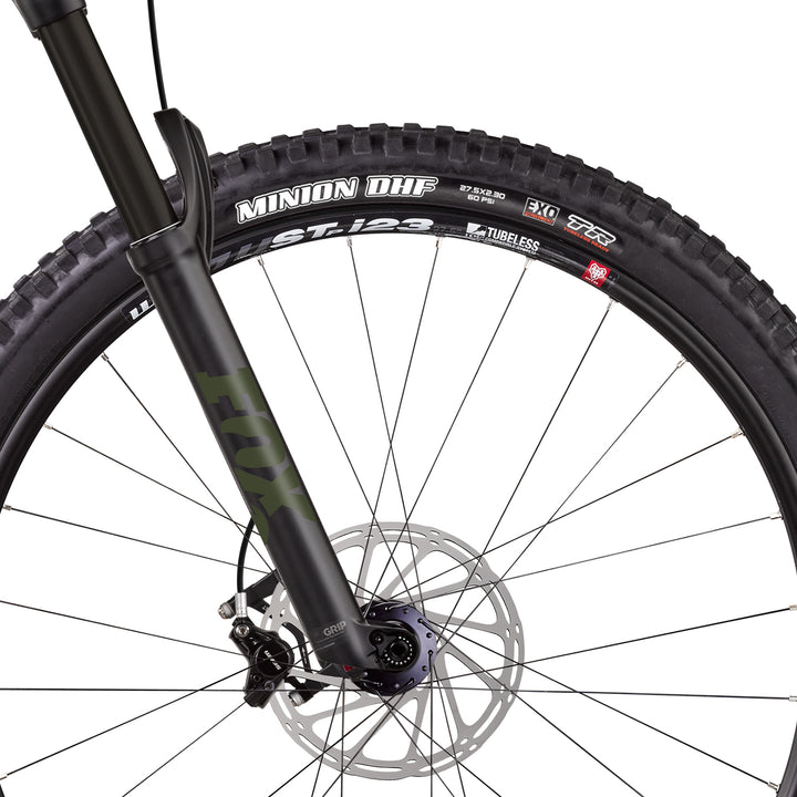 Santa Cruz Bicycles Bronson 2.0 A R Complete Mountain Bike 2018 Gloss Olive/Black