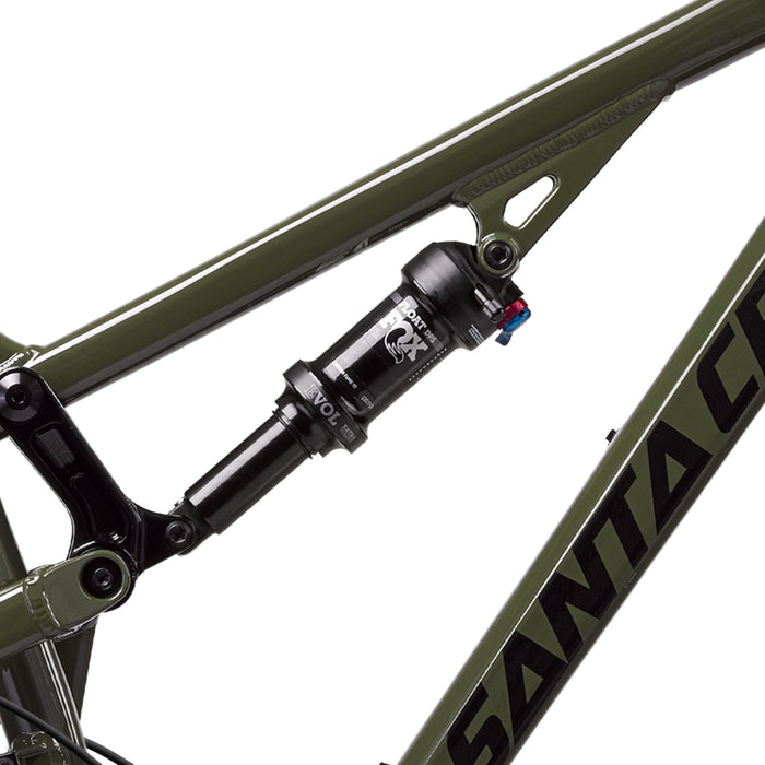 Santa Cruz Bicycles Bronson 2.0 A R Complete Mountain Bike 2018 Gloss Olive/Black