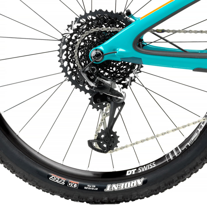 Yeti Cycles SB5 Carbon GX Eagle Complete Mountain Bike 2018 Turquoise